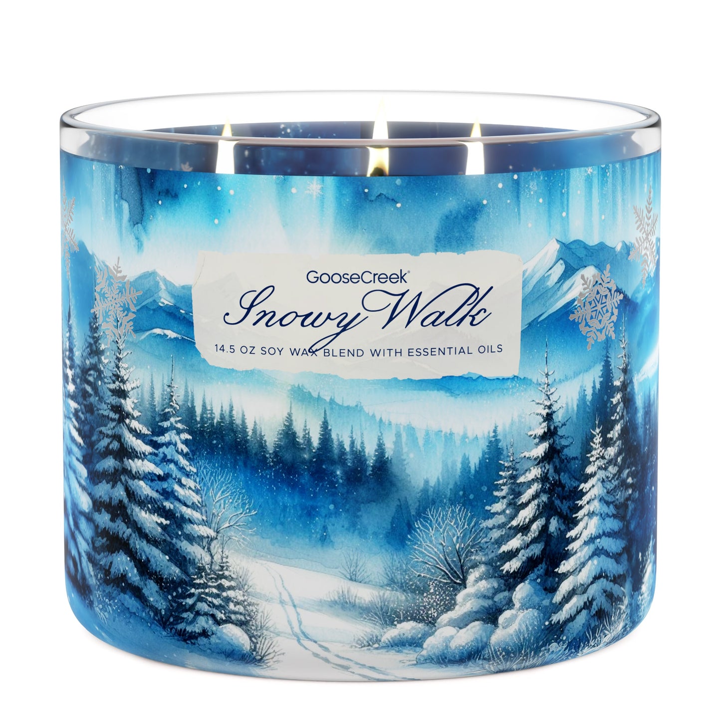 Snowy Walk 3-Wick Candle