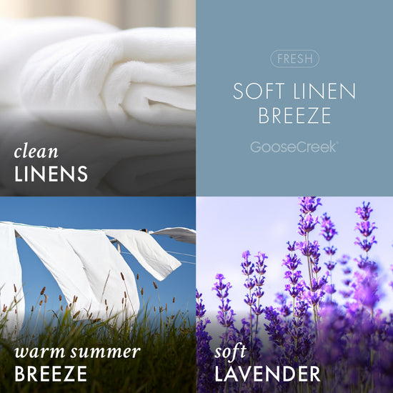 Soft Linen Breeze 3-Wick Candle