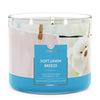 Soft Linen Breeze  3-Wick Candle