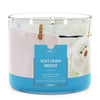 Soft Linen Breeze  Large 3-Wick Candle