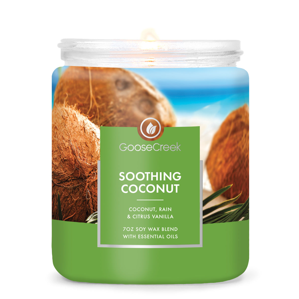Load image into Gallery viewer, Soothing Coconut 7oz Single Wick Candle
