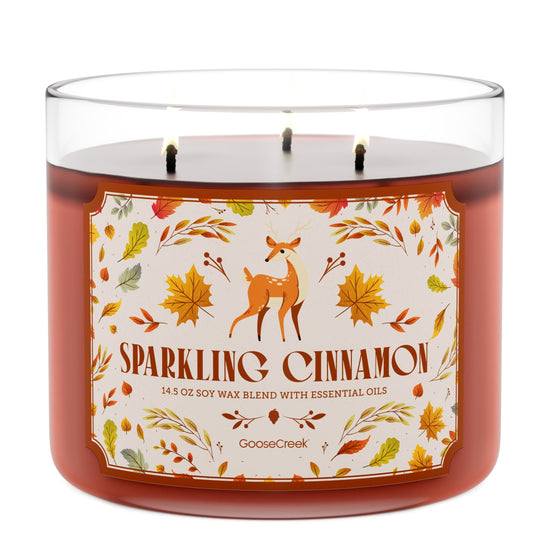 Sparkling Cinnamon 3-Wick Candle