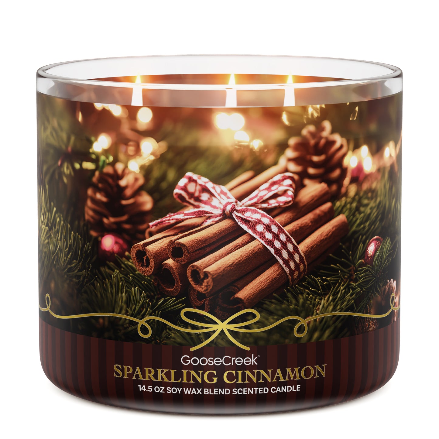 Sparkling Cinnamon 3-Wick Candle
