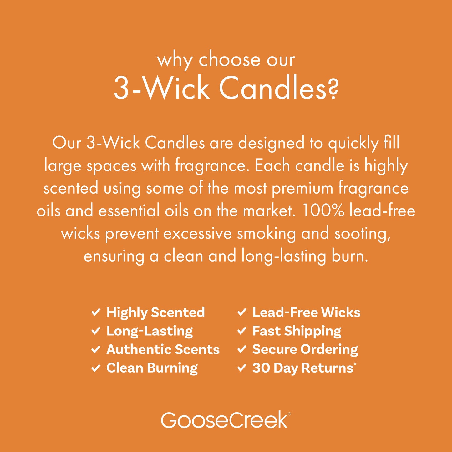 Spiced Fallen Leaves 3-Wick Candle