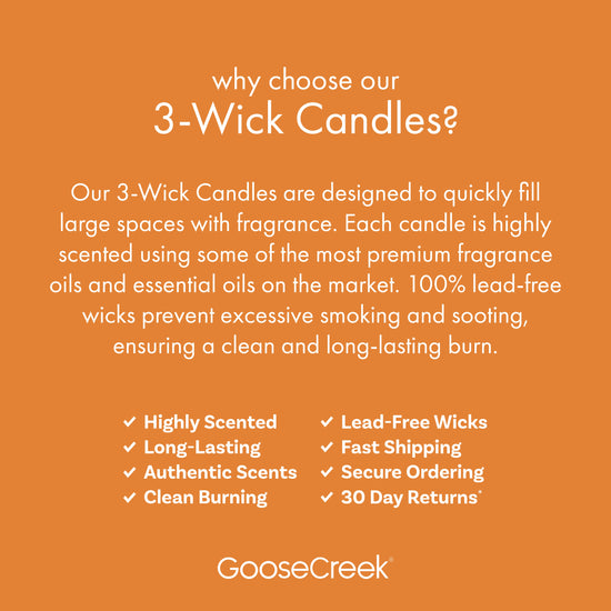 Spiced Fallen Leaves 3-Wick Candle