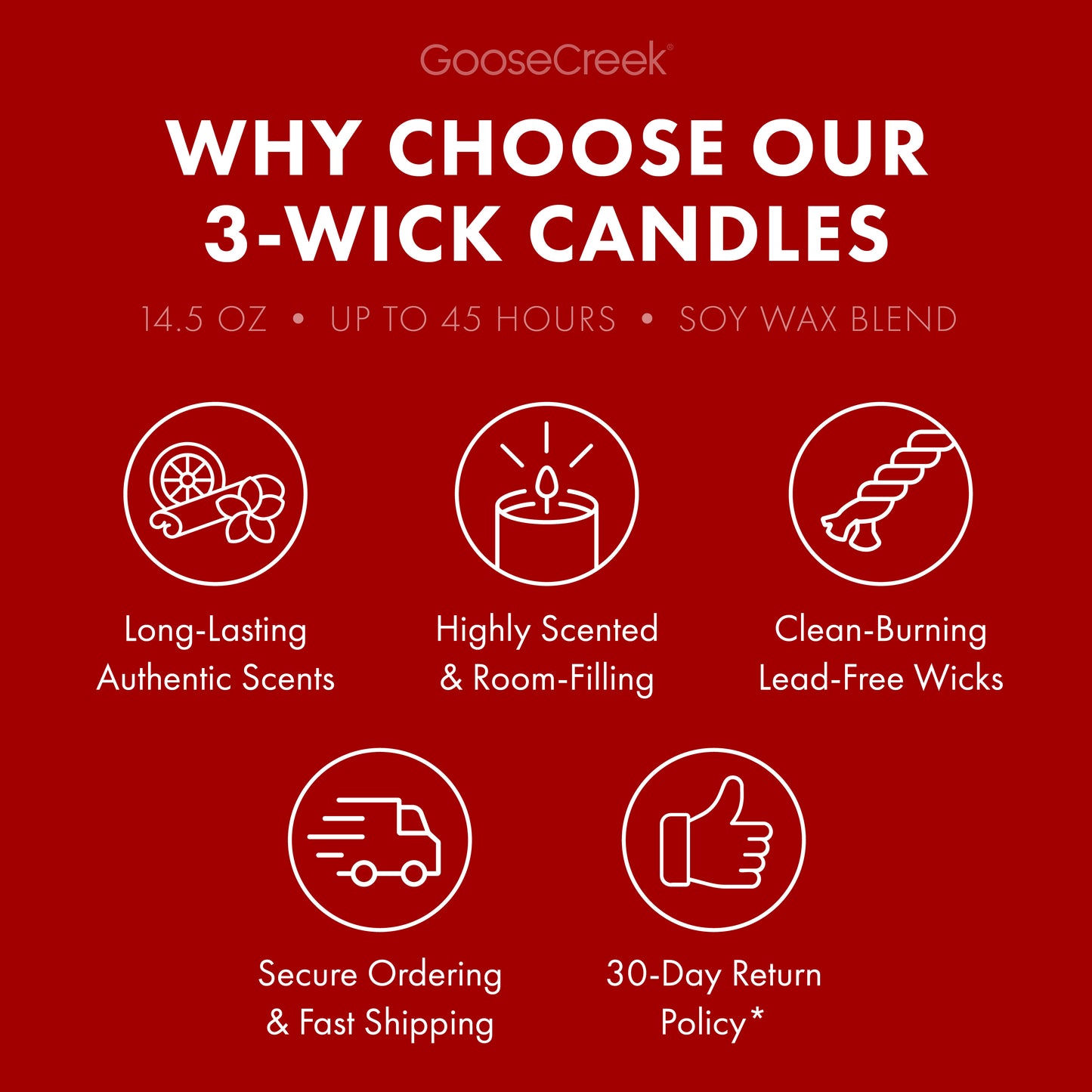 Spiced Fallen Leaves 3-Wick Candle