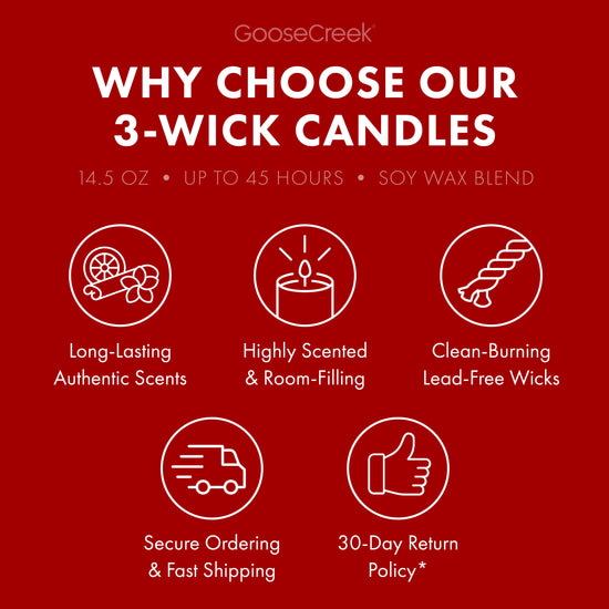 Spiced Fallen Leaves 3-Wick Candle