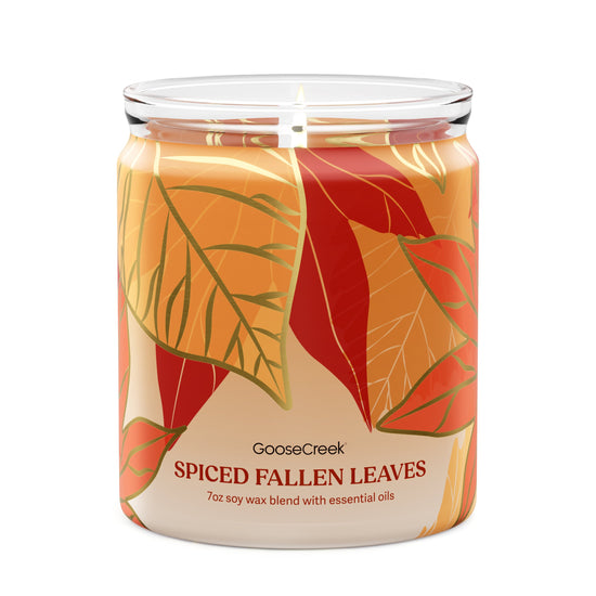 Spiced Fallen Leaves 7oz Single Wick Candle