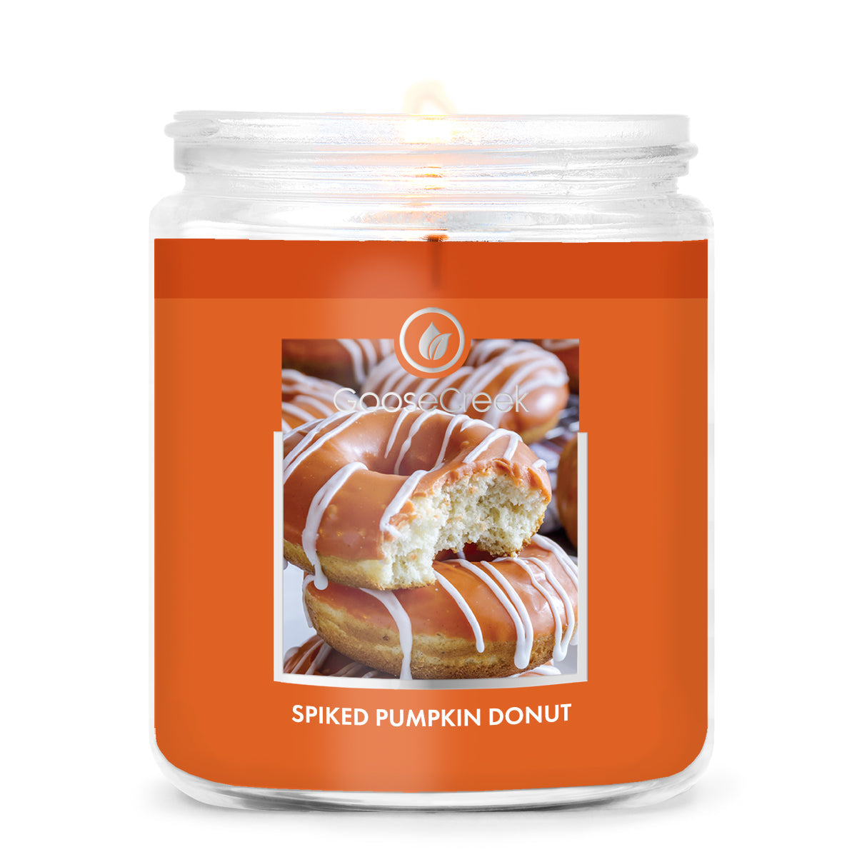 Spiked Pumpkin Donut 7oz Single Wick Candle