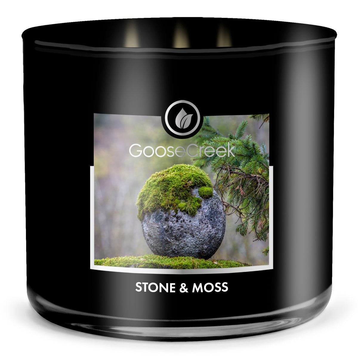 Load image into Gallery viewer, Stone &amp;amp; Moss Large 3-Wick Candle
