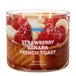 Load image into Gallery viewer, Strawberry Banana French Toast IHOP 3-Wick Candle
