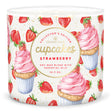 Load image into Gallery viewer, Strawberry Cupcake 3-Wick Candle
