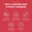 Strawberry Jam Pie 3-Wick Candle