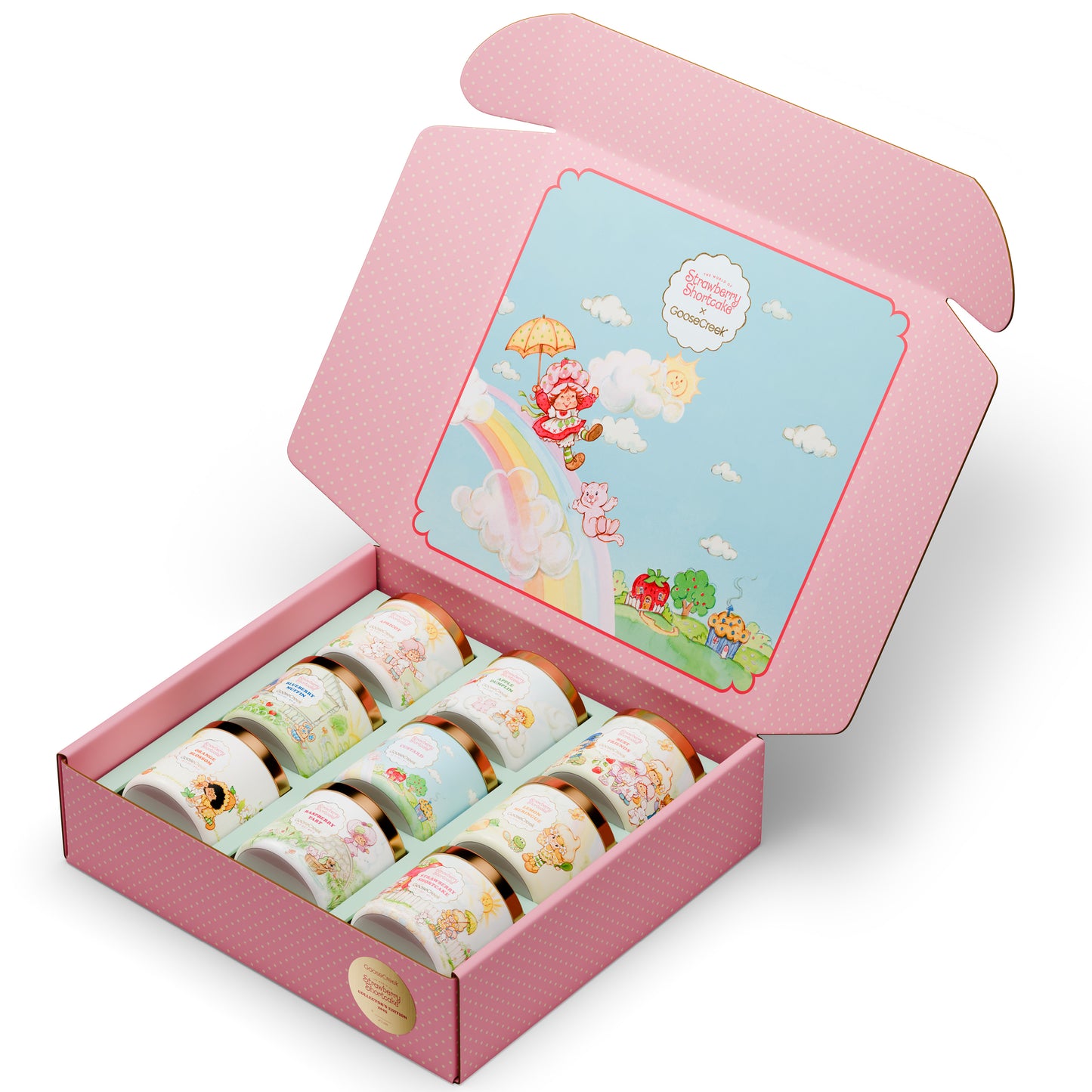 Strawberry Shortcake Limited Edition Collector's Box - Includes Nine 3-Wick Candles