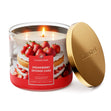 Load image into Gallery viewer, Strawberry Sponge Cake 3-Wick Candle
