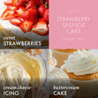 Load image into Gallery viewer, Strawberry Sponge Cake 3-Wick Candle
