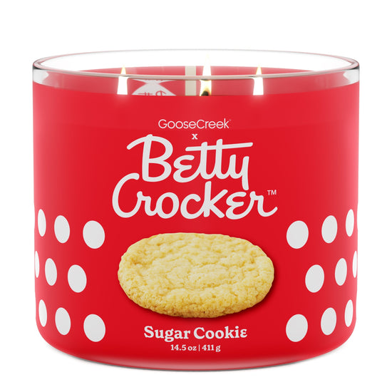 Sugar Cookie Betty Crocker 3-Wick Candle