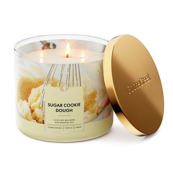 Sugar Cookie Dough 3-Wick Candle