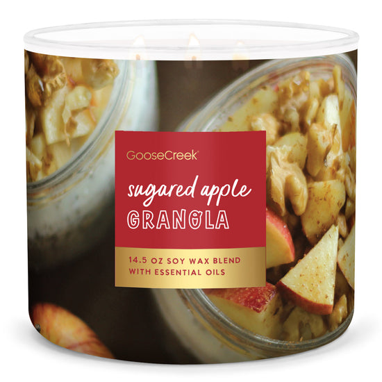 Sugared Apple Granola Large 3-Wick Candle