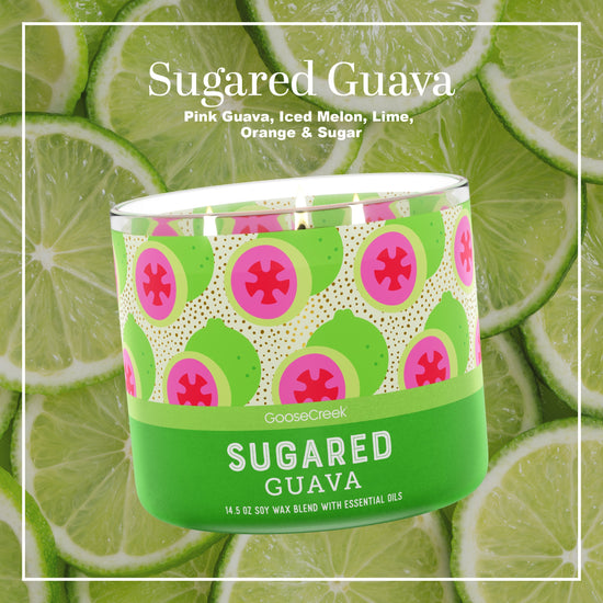 Sugared Guava 3-Wick Candle