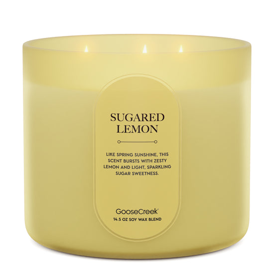 Sugared Lemon 3-Wick Candle