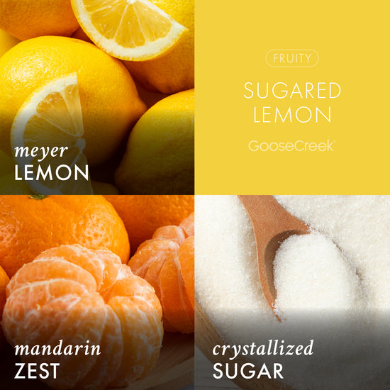 Sugared Lemon 7oz Single Wick Candle