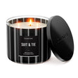 Load image into Gallery viewer, Suit &amp;amp; Tie 3-Wick Candle
