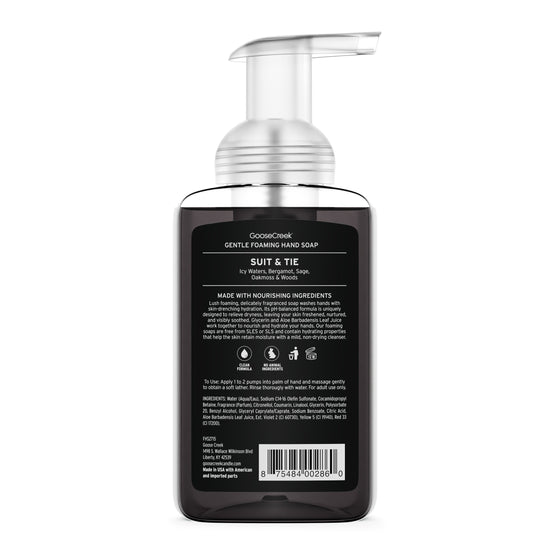 Suit & Tie Lush Foaming Hand Soap