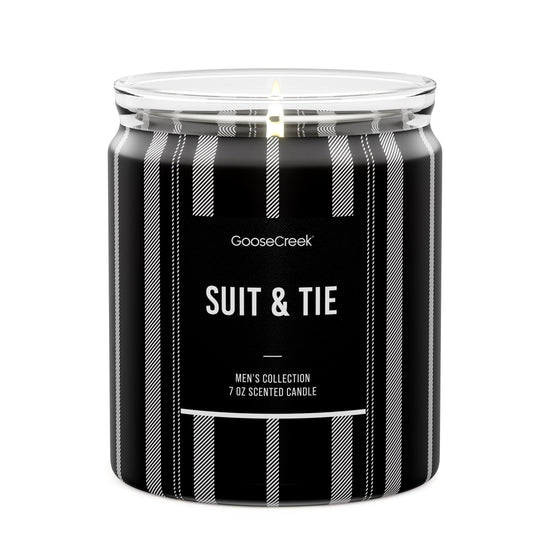 Suit & Tie Single Wick Candle