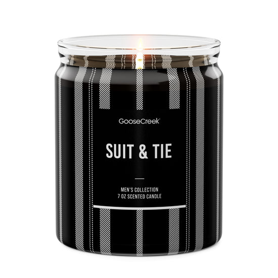 Suit & Tie Single Wick Candle