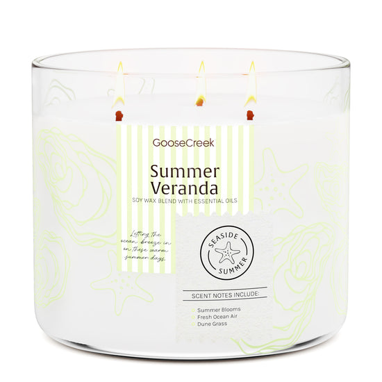 Summer Veranda 3-Wick Candle