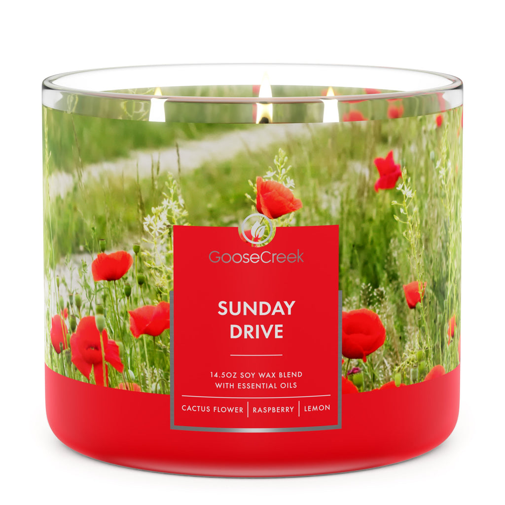 Sweet Pea Large Candle - Transport Yourself to a Blissful Garden – Goose  Creek Candle