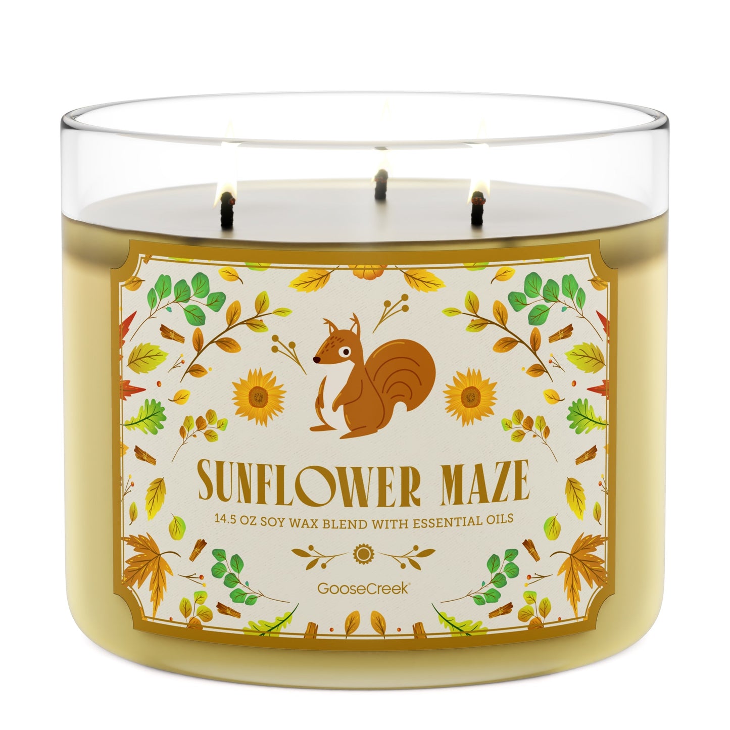 Sunflower Maze 3-Wick Candle