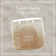 Load image into Gallery viewer, Sunlit Sands Large 3-Wick Candle
