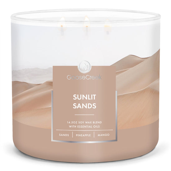 Load image into Gallery viewer, Sunlit Sands Large 3-Wick Candle
