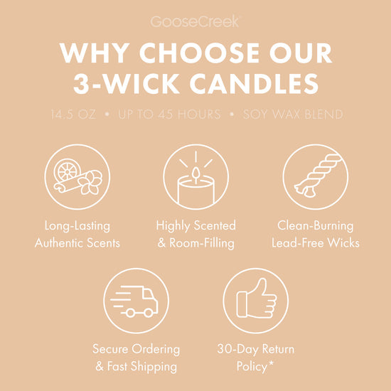 Sunlit Shores 3-Wick Candle