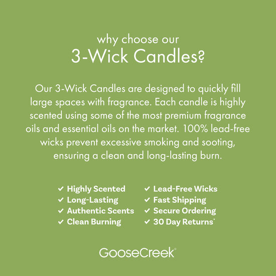 Sweet Lime & Lavender Large 3-Wick Candle