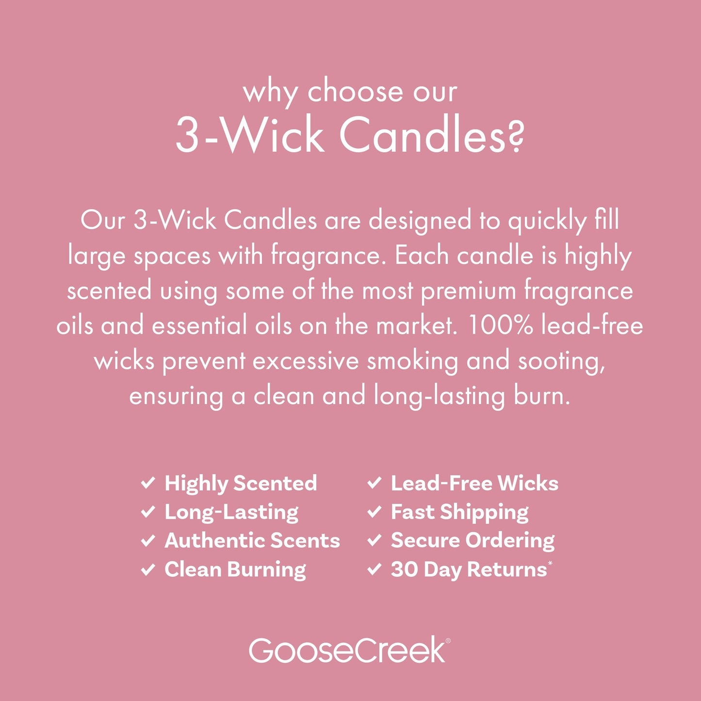 Sweet Pea & Vanilla Bean 3-Wick Candle