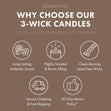 Load image into Gallery viewer, Sweet Shop Belgium Large 3-Wick Candle
