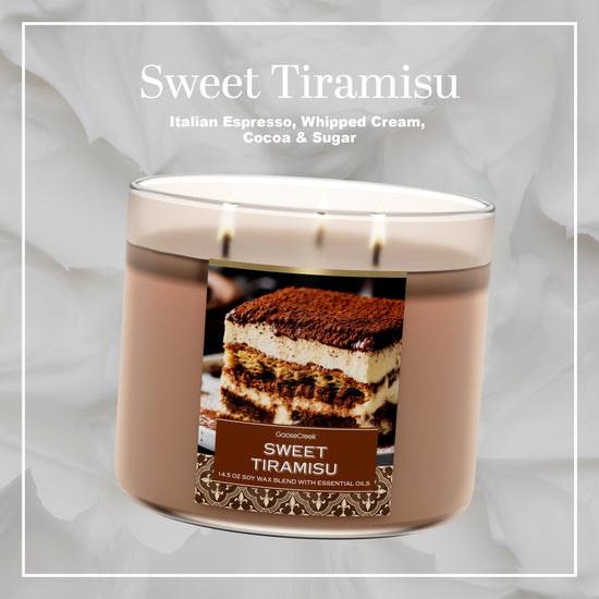 Sweet Tiramisu 3-Wick Candle