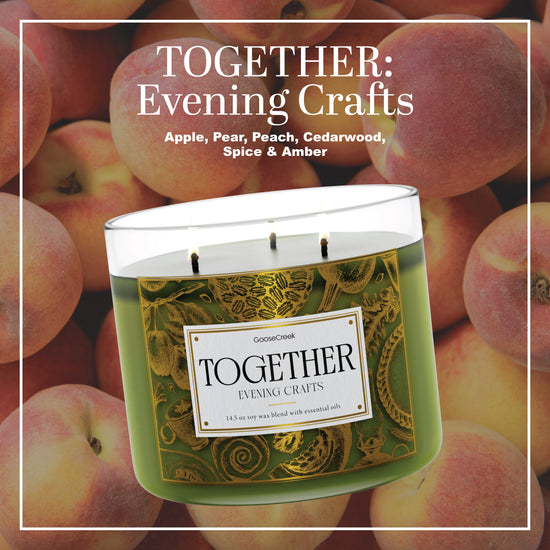 TOGETHER: Evening Crafts 3-Wick Candle