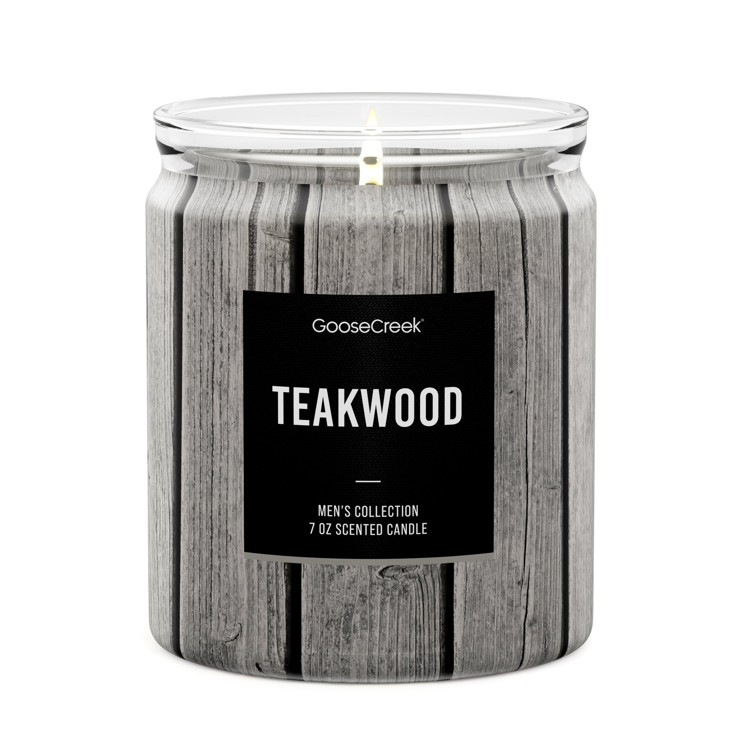 Teakwood Single Wick Candle A Captivating Fragrance for a Cozy Ambiance Goose Creek Candle
