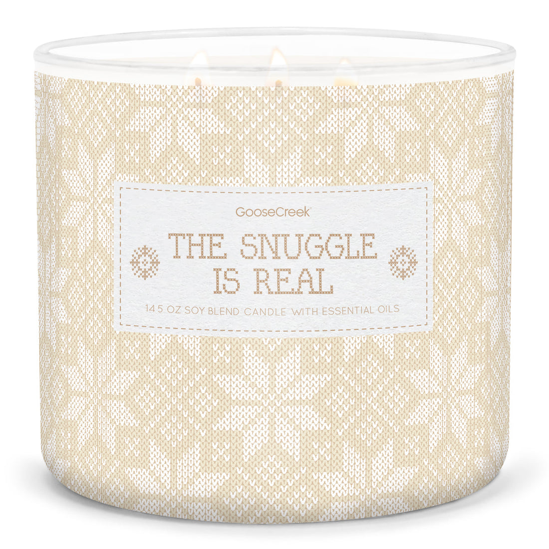 The Snuggle Is Real 3Wick Candle Holiday Candle Goose Creek Candle