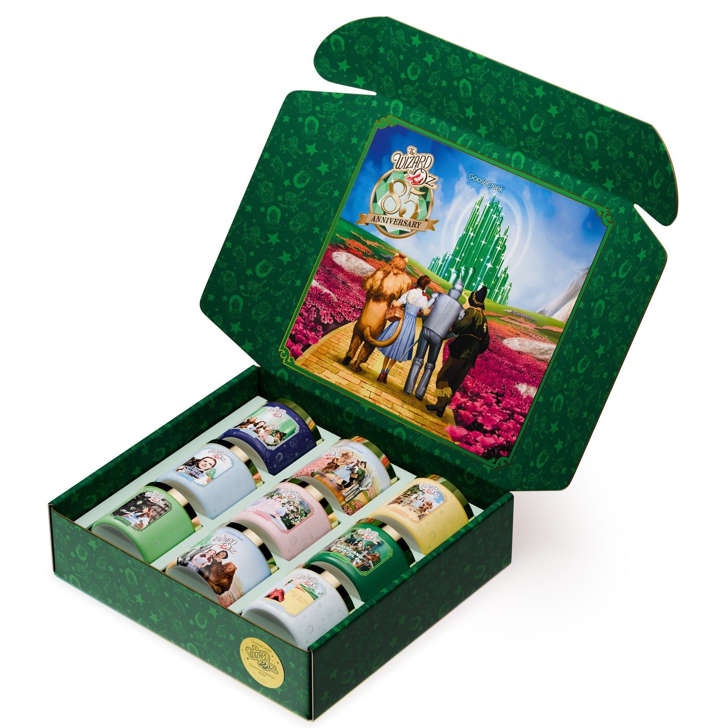 The Wizard of Oz Limited Edition Collector's Box - Includes 9 Large 3-Wick Candles