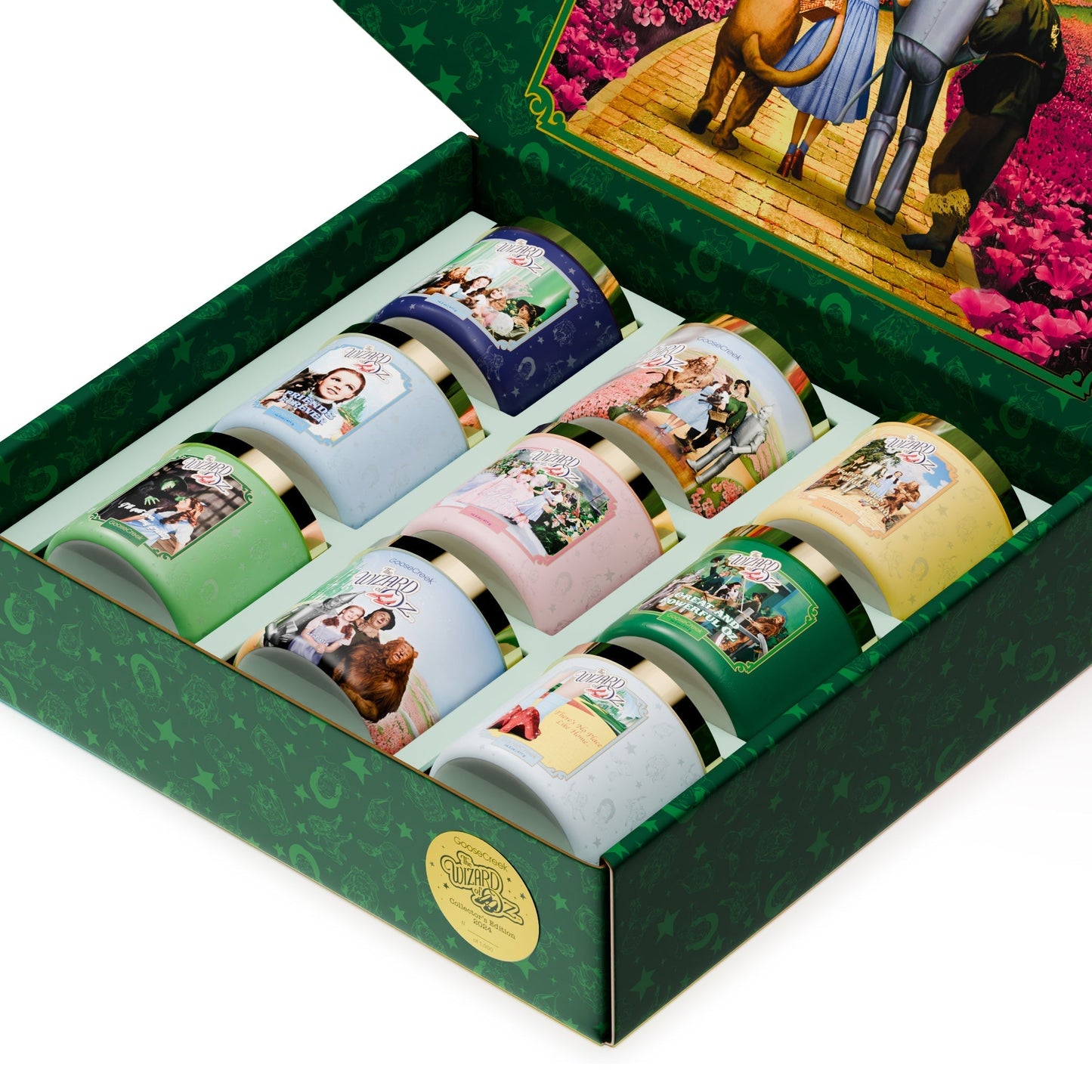 The Wizard of Oz Limited Edition Collector's Box - Includes 9 Large 3-Wick Candles