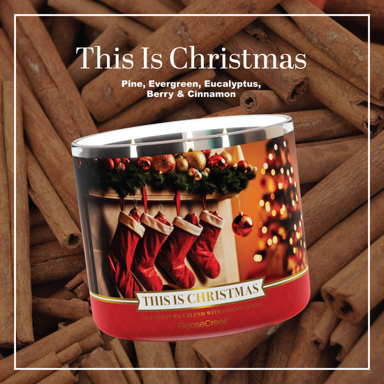 This Is Christmas 3-Wick Candle