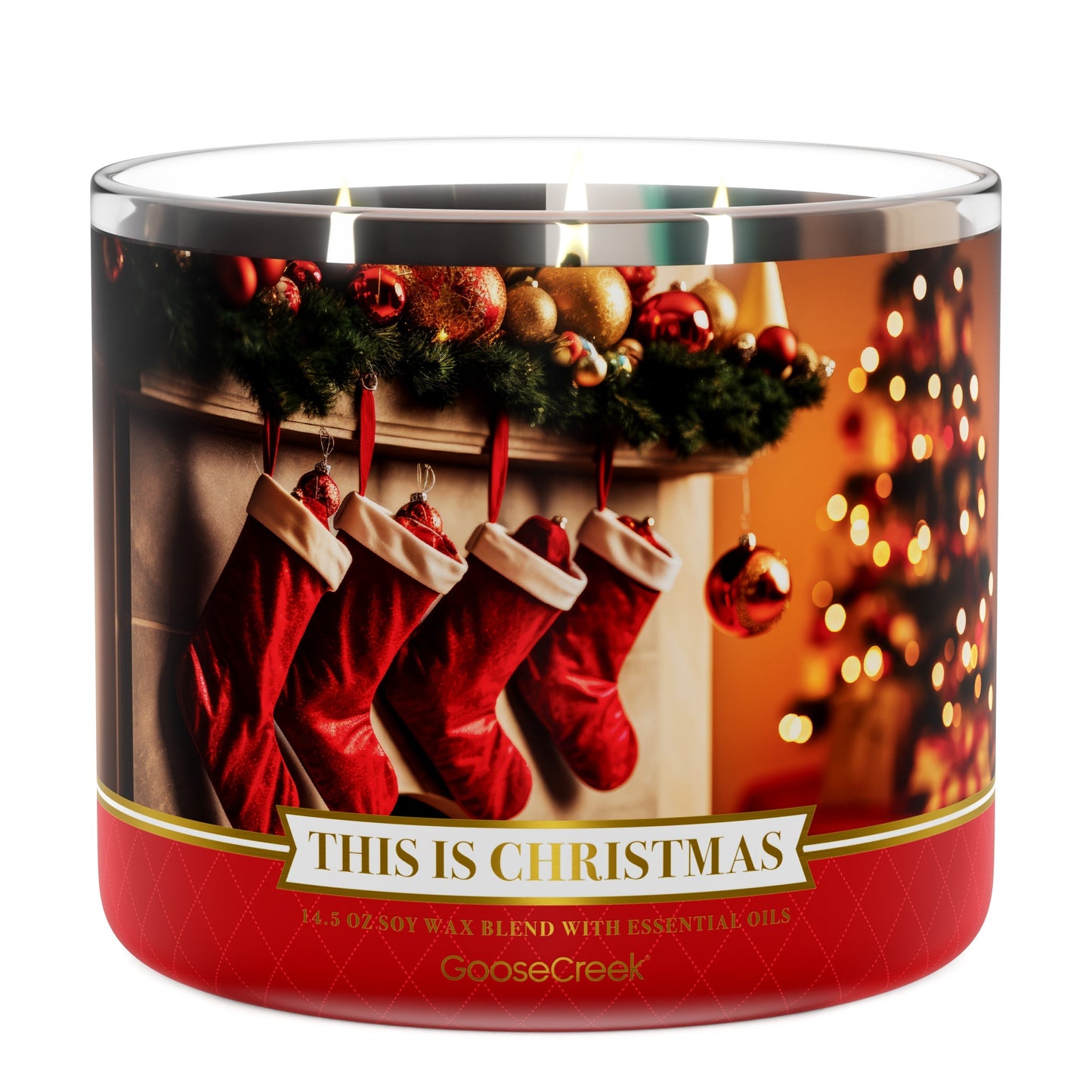 This Is Christmas 3-Wick Candle