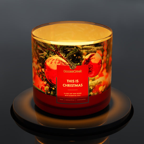 This Is Christmas Large 3-Wick Candle