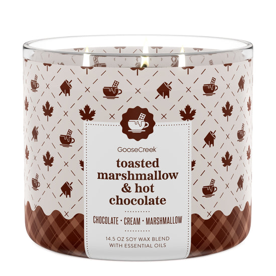 Toasted Marshmallow & Hot Chocolate 3-Wick Candle