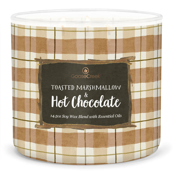 Toasted Marshmallow & Hot Chocolate Large 3-Wick Candle